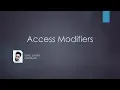 TypeScript Fundamentals 10 Access modifiers and Static property