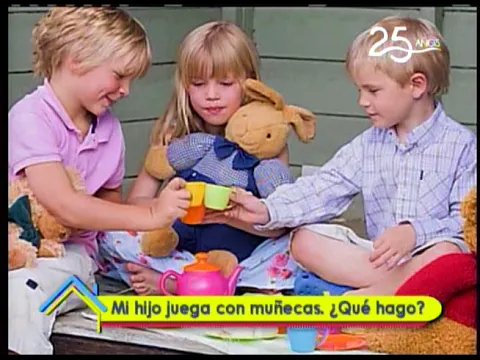 Mi hijo con muñecas ¿Qué hago?