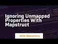 ignoring unmapped properties with mapstruct
