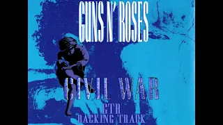 Download Guns N' Roses Civil War GTR Backing Track MP3