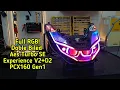 Full RGB! Doble Biled Aes Turbo SE Experience V2+D2 PCX160 Gen1