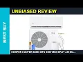 Cooper Hunter 36000 BTU 230V Mini Split ACHeating Review Innovation Meets Reality