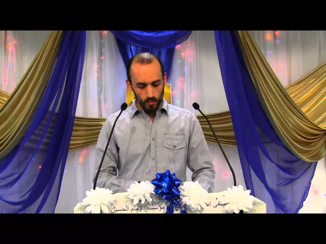 ⁣حديث الكساء - مهرجان الامام علي (ع) الشعري 1436 - حيدر موسى