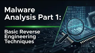 Malware Analysis Part 1 Basic Reverse Engineering Techniques