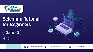 Selenium Tutorial for Beginners Automation Testing Selenium Testing Day 3 - OnlineITvidhya