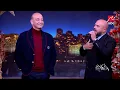 عمرو أديب ومحمود العسيلي يرقصان على أغنية (حبيبي أنت هنا في الساحل)