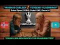 Download Lagu Magnus Carlsen vs Yevgeniy Vladimirov | Dubai Open 2004 | Sicilian Defense: Richter-Rauzer (B67)