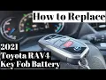How to Replace 2021 Toyota RAV4 Key Fob Battery