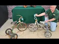 Vintage Antique Tricycles at Pot of Gold Auctions