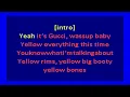Gucci Mane  - Lemonade (karaoke)