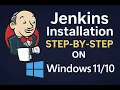 Jenkins Installation Step-by-Step on Windows Complete Setup Guide for Beginners