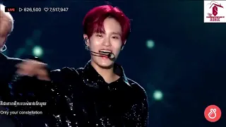 Download AB6IX '(별자리) SHINING STARS' at '25th Dream Concert' | English \u0026 Khmer lyrics translation MP3