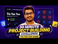 30 Minutes Project Building Challenge if-else Tic Tac Toe Game