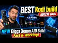 BEST Kodi build AUGUST 2026 NEW Diggz Xenon AIO Kodi Build Fast Working