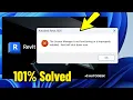 The license manager is not functioning or is improperly installed Autocad Revit in 7 Fix