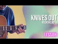Download Lagu Radiohead - Knives Out [Guitar Lesson / Tutorial]