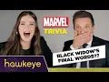 Hawkeye Stars Jeremy Renner And Hailee Steinfeld Take An MCU Trivia Quiz