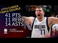 Download Lagu Luka Doncic 41 pts 11 rebs 14 asts vs Nets 22/23 season