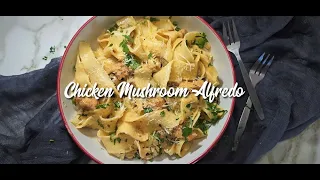 Download Restaurant Quality Creamy Chicken Mushroom Alfredo Recipe MP3