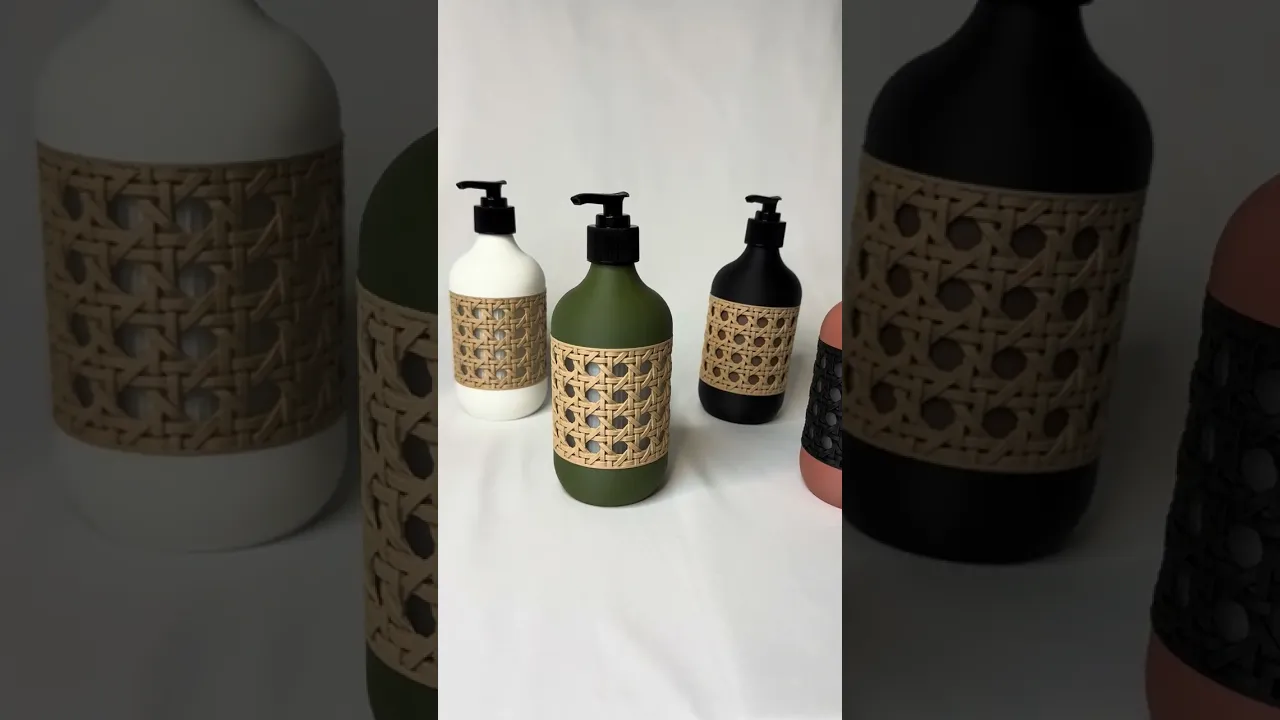 Rattan Soap Bottle video thumbnail