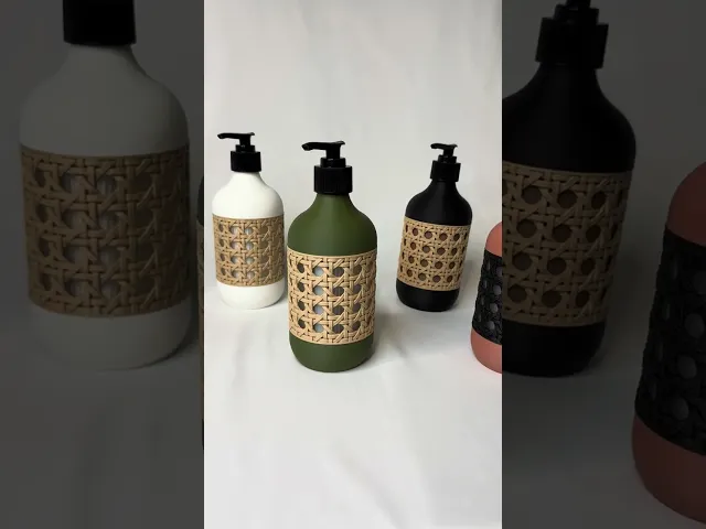 Rattan Soap Bottle video thumbnail