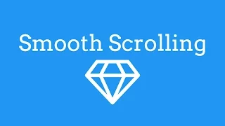 Smooth Scrolling Using JQuery - TheMindSpeaks