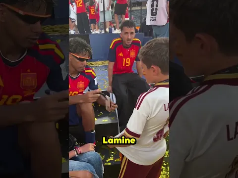 he wanted an autograph from him