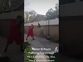 Prolast 15Lb Punching Bag Workout Pt 3 working the jab One Two Footworkk