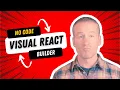 Low-code No-code visual editor for React - Live prototypes in minutes