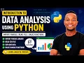 Introduction to Data Analysis with python Pandas Tutorial for Beginners