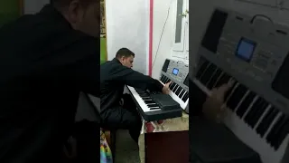 ترنيمه في فجر يوم الاحد راحت المجدليه عزف روماني ايمن دندنها