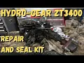 Hydro-Gear ZT 3400 Transaxle Repair and Rebuild for ferris zero turn mower