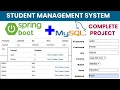 Building a Student Management System with Spring Boot