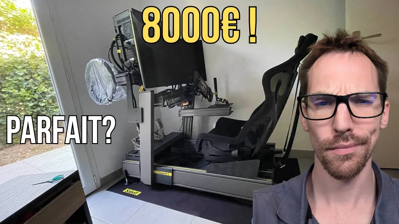 LE SETUP SIM RACING LE PLUS CLEAN ? Analyse d'une installation à 8000€ !