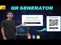 QR Code Generator using html css and javascript How to make a qr code generator in html