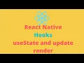 React Native useState hook and the order of updated value during executing and rendering