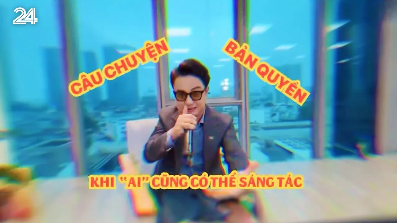 Outline Video Tiêu điểm: Chuyện bản quyền khi A.I cũng có thể sáng tác | VTV24