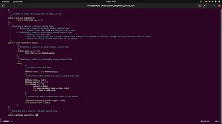Part 4 Binary Search Tree Implementation using Java searching for a node in a binary search tree