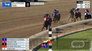 Gulfstream Park March 27 2026 Race 8