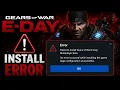 Gears of War E-Day Multiplayer Beta Install Error FIX Xbox App Steam PC