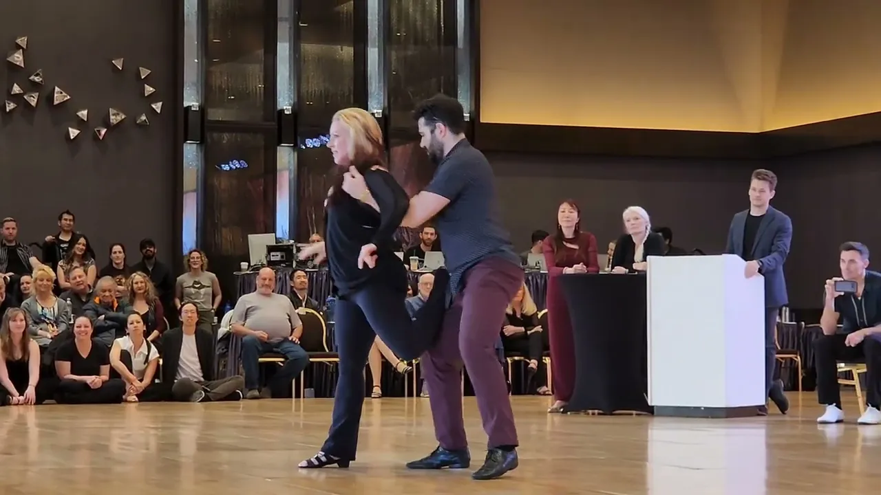 Ben Morris & Tatiana Mollman - 1st place WSDC Champions J&J Finals CoA 2023