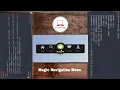 Create Magic Navigation Menu Indicator using HTML CSS JS Magic Navigation Menu