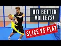 Padel Volleys: Use Slice or Flat?