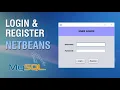 Membuat Login dan Sign Up di Netbeans dengan MySQL Database