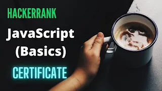 JavaScript HackerRank Solution Free Certificate Explained Step by Step