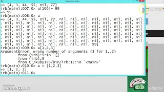 112 Learn python and ruby programming - Push and Pop in arrays