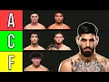 Who Is The Attractive Male UFC Fighter Tier List