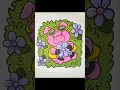 Soothing Color Therapy from the Simple Spring coloring book
