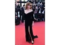 Susan Sarandon 70 steals the spotlight from the young models as she flashes her assets