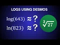 How to Find Logs Using Desmos Scientific Calculator